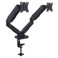 JUICEUP Dual Monitor Stand, Adjustable Gas Spring  Arm,  15 -27 inch Screen picture