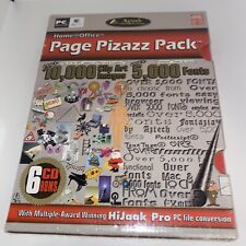 Vintage rare software - PC MAC Page Pizazz Pack Clip Art Sealed Gift Collectible picture