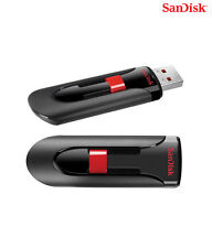 SanDisk 256GB (Set of 2x128GB) Cruzer GLIDE USB Flash Pen Drive Sealed Retail Pk picture