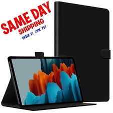Premium PU Leather Folio Stand Case Cover for Samsung Galaxy Tab S7 11