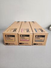 Compatible For Toshiba TFC25 Toner Cartridge Magenta Cyan Yellow Lot Of 3 picture