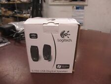 Lot of 5 Logitech S150 Digital USB Stereo Computer Speakers - Black picture
