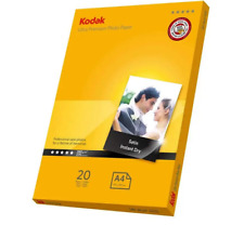 Kodak Ultra Premium Photo Paper Inkjet Satin 280gsm A4 Pack 20 (5740-090) picture