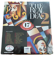 The Real Deal 2 17 Classic Card Games PC CD-ROM Mindscape Windows 95/98 new picture
