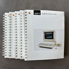Five Brand New Apple IIe Owner’s Guide 1986 - 168 Pages - 030-1356-B - Rare picture