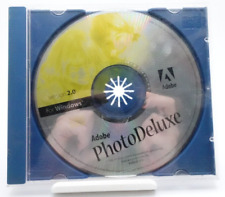 Adobe Photo Deluxe Vintage For Windows PC / Macintosh CD-ROM 1997 Version 2.0 picture