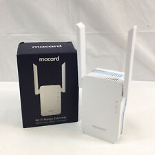 Macard RE-1200 White WiFi Signal Range Wireless Booster Dual Band Extender picture