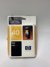 Genuine HP 51640A #40 Black Ink Cartridge Expired 2004 New/Sealed picture