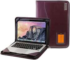 Broonel Purple Leather Case For Acer Aspire Vero Laptop AV15-51 15.6