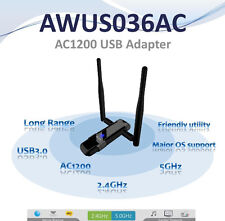 Alfa AWUS036AC 802.11ac 867 Mbps WiFi   USB Adapter DUAL BAND 2.4 & 5.8 Ghz picture