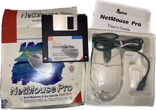 Vintage Genius NetMouse Pro PS/2 Mouse w/ 3.5