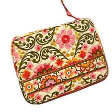 Vera Bradley Tablet Sleeve Padded Zippered Case Folkloric Floral Pink picture