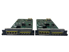 Lot of 2 Cisco SSM-4GE 8-Port SFP/RJ45 Gigabit Security Services Module ASA 5500 picture