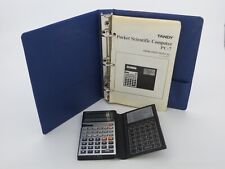 TANDY POCKET SCIENTIFIC COMPUTER PC-7 with operation manual picture