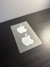 Genuine Apple Stickers/Decals (100% Authentic) - 2pc. picture