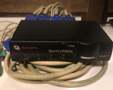 Avocent Switchview 4-Port KVM Switch 520-195-005 With Cables picture