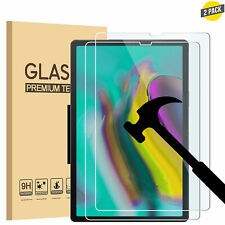 2 Pack Premium Tempered Glass Screen Protector for New Samsung Galaxy Tab Tablet picture