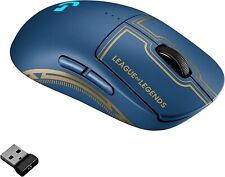 Logitech - G PRO Wireless Optical Gaming Mouse RGB -League of Legends Blue picture