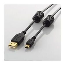 ELECOM Summary USB2.0 cable with ferrite core U2C-MF20BK x 5 sets picture