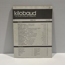 [1977] Kilobaud The Small Computer Magazine Issue 10 October 1977 picture
