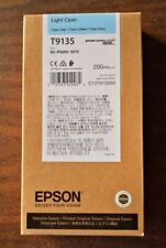 04/2024 New Genuine Epson T9135 Light Cyan T913500 HDX Ink 200ml SC-P5000/5070 picture