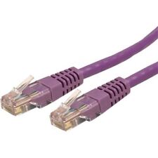 StarTech.com 15ft CAT6 Ethernet Cable - Purple Molded Gigabit - 100W PoE UTP 650 picture