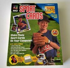 MGI PHOTOSUITE SPORT CARDS CREATOR VINTAGE 1997 SOFTWARE FOR WINDOWS 95 picture