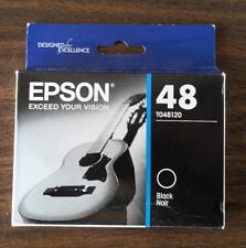 2021 NIB Genuine Epson 48 Black ink T0481 T048120 for R200 300 320 RX500 600 620 picture