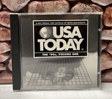 USA Today -  The '90s Volume 1 - CD ROM Multimedia Time Capsule Of News 1993 picture