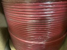 New Old Stock, 1000 Ft Hitachi 30218-008 CAT 6A Supra 10G Cable, Red picture