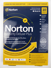 Norton Security Deluxe Plus Antivirus/Internet Security for 10 Devices - 1 Year picture