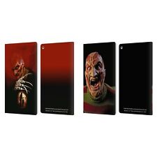 A NIGHTMARE ON ELM STREET: NEW NIGHTMARE GRAPHICS LEATHER BOOK CASE AMAZON FIRE picture