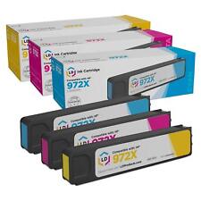 LD  3pk Comp Ink Color Cartridge Set for HP 972X 972 XL PageWide Pro 577z 452dn picture