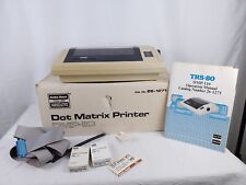 Vintage Radio Shack TRS-80 Dot Matrix Printer DMP-110 in Box w/Manual needs TLC picture