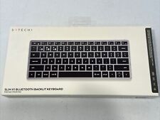 Satechi Slim X1 Bluetooth Backlit Keyboard - Space Gray  ST-BTSX1M picture