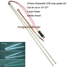 10pcs Universal LED Backlight Strips,For LCD Monitor Cut to 15-23''Dimmable picture