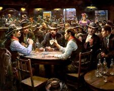 Doc Holliday Playing Cards painting Mousepad Computer Mouse Pad  7 x 9 picture