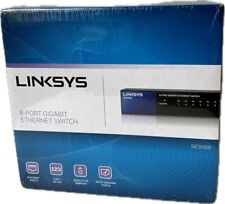 Linksys SE3008 8-Port Gigabit Ethernet Switch New In Box picture