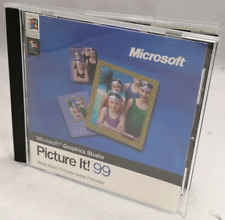 Vintage 1999 Microsoft Picture It 99 CD Set P/N: X03-71511 picture