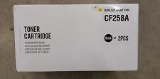 (2 PCS) Toner Cartridge CF258A Black Compatible w/ HP 58A for M404 MFP M428 M304 picture