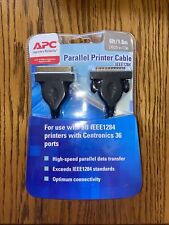 Sealed Box APC IEEE1284 Premium Parallel Printer Cable.  Model 1284-6F-1V. picture
