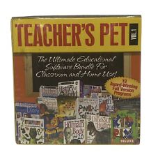 TEACHER'S PET VOL. 1: EDU. Software Bundle Classroom &  Home Use New Kids Family picture