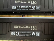 Crucial Ballistix Max RGB 32GB 2x16gb Kit C19 DDR4-4400 MHz XMP Micron B-die SR picture