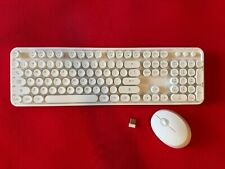 Mofii Sweet 2.4GHz Wireless Keyboard and Mouse Set, Round Key, for PC/Laptop. picture