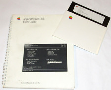 VTG 1988 APPLE II SYSTEM DISK USER'S GUIDE 128K APPLE IIe, IIc, IIc PLUS W/DISK picture