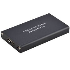 USB 3.0 to mSATA SSD Hard Disk Box Converter Adapter Enclosure External Case New picture