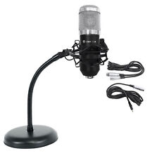 Rockville RCM01 Studio Podcast Recording Microphone+Samson Gooseneck Mic Stand picture