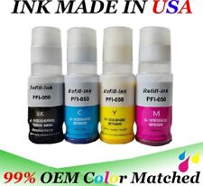 4 PK PFI-050 PFI050 Ink Tank Refill Bottle Pigment Ink for Canon iPF-020 TC-20M picture