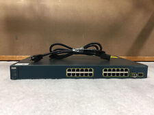 Cisco Catalyst 3560 Series 24-Ports WS-C3560-24TS-E V02 SWITCH -TESTED & RESET picture