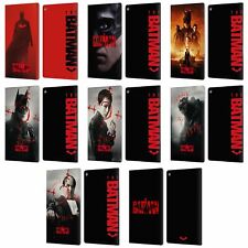 OFFICIAL THE BATMAN POSTERS LEATHER BOOK WALLET CASE COVER FOR AMAZON FIRE picture